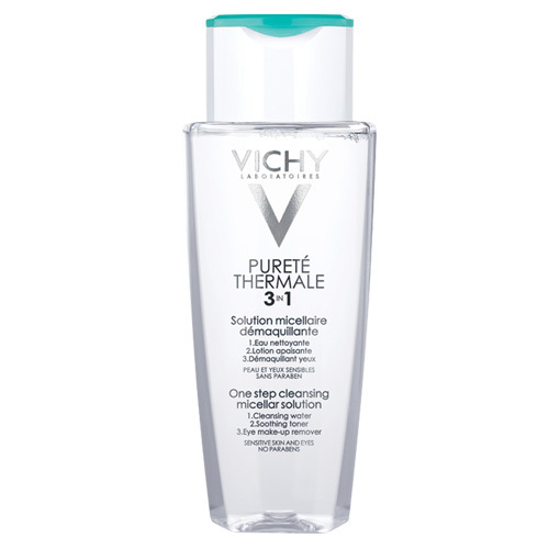 Vichy Odličovací micelární voda na citlivou pleť a oči Purete Thermale 3v1 200 ml