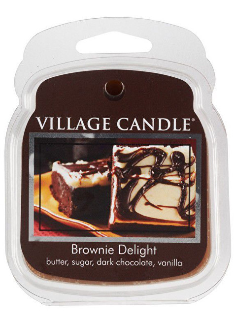 Village Candle Rozpustný vosk do aromalampy Čokoládový dortík (Brownie Delight) 62 g