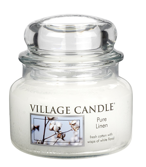 Village Candle Vonná svíčka ve skle Čisté prádlo (Pure Linen) 269 g