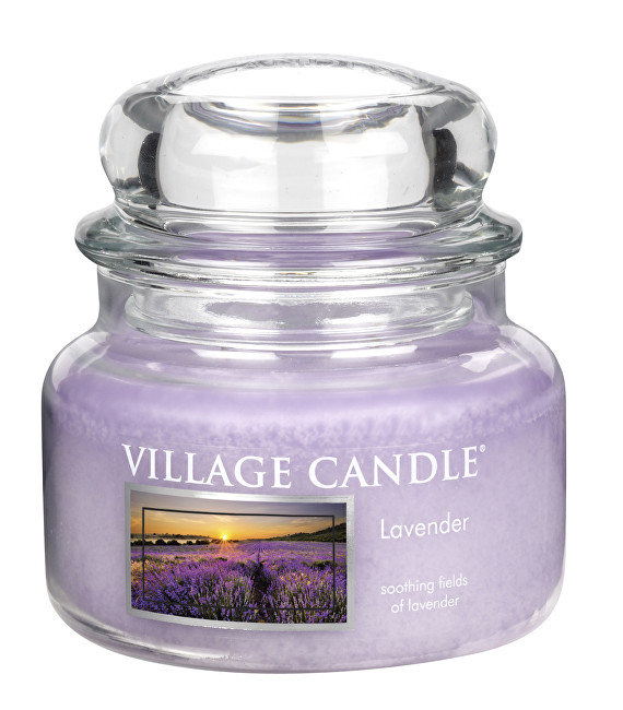 Village Candle Vonná svíčka ve skle Levandule (Lavender) 269 g