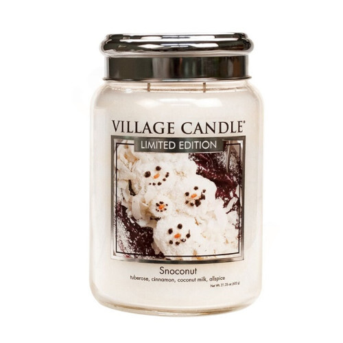 Village Candle Vonná svíčka ve skle Kokosový sníh (Snoconut) 602 g