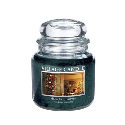 Village Candle Vonná svíčka ve skle Kouzlo Vánoc (Home For Christmas) 390 g