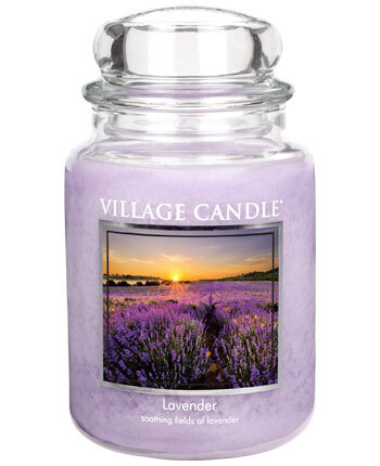 Village Candle Vonná svíčka ve skle Levandule (Lavender) 645 g