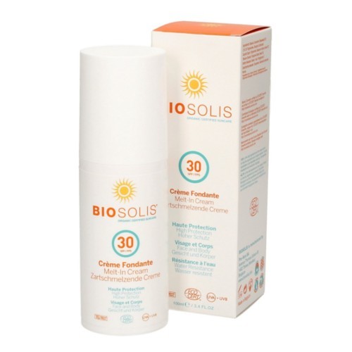 Biosolis Crema se absoarbe rapid pentru fata si corp SPF 30 (Melt- In Sun Cream) 100 ml