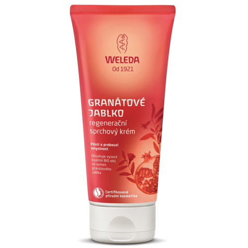 Weleda Regenerační sprchový krém Granátové jablko 200 ml