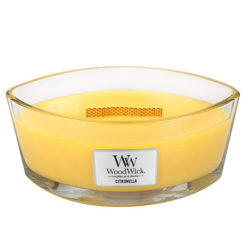 WoodWick Vonná svíčka loď Citronella 453 g