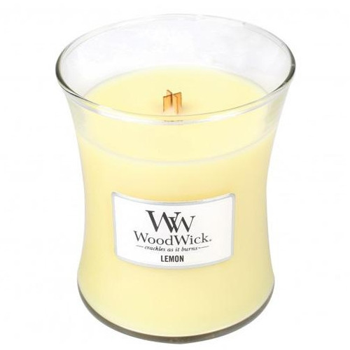 WoodWick Vonná svíčka váza Lemon 275 g