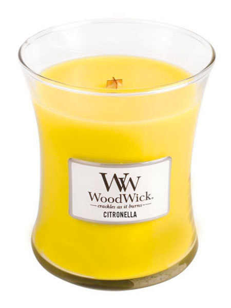 WoodWick Vonná svíčka váza Citronella 275 g