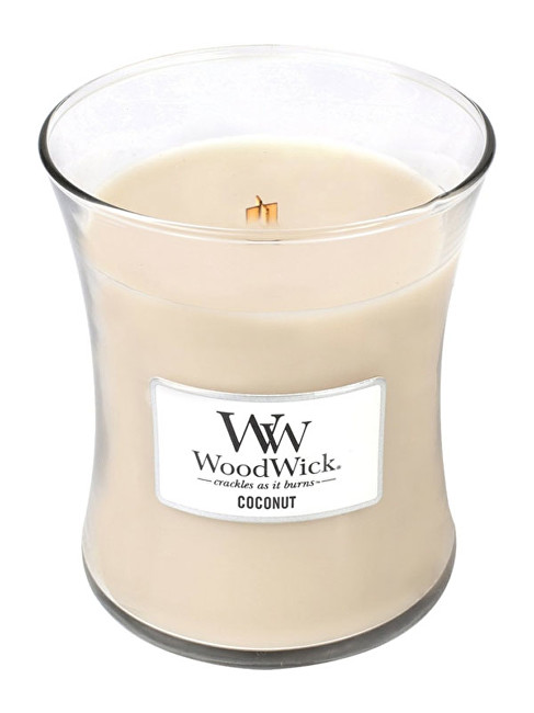 WoodWick Vonná svíčka váza Coconut 275 g