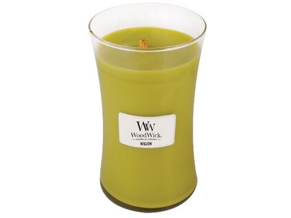 WoodWick Vonná svíčka váza Willow 609 g
