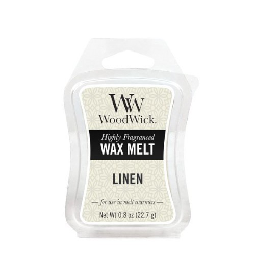 WoodWick Vonný vosk Linen 22,7 g