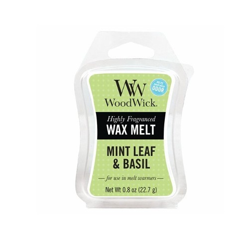 WoodWick Vonný vosk Mint Leaf & Basil 22,7 g