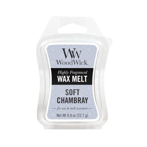 WoodWick Vonný vosk Soft Chambray 22,7 g