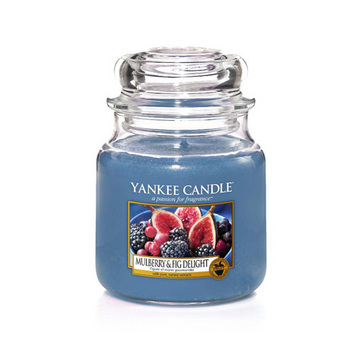 Yankee Candle Aromatická svíčka Classic malý Mulberry &amp; Fig Delight 104 g