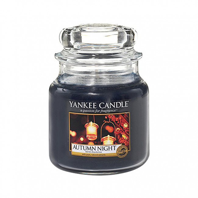 Yankee Candle Aromatická svíčka Classic střední Autumn Night 411 g