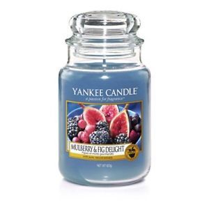 Yankee Candle Aromatická svíčka Classic velký Mulberry &amp; Fig Delight 623 g