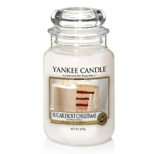 Yankee Candle Aromatická svíčka velká Vánoce s cukrovou polevou (Sugar Frost Christmas) 623 g