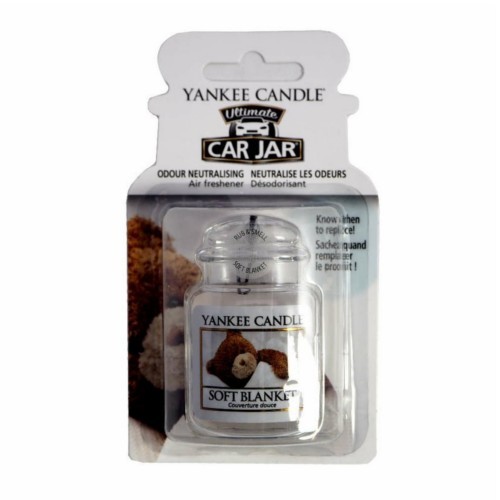 Yankee Candle Luxusní visačka do auta Jemná přikrývka (Soft Blanket) 1 ks