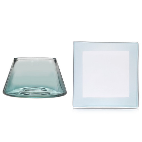 Yankee Candle Stínítko Ombre + malý talíř Savoy
