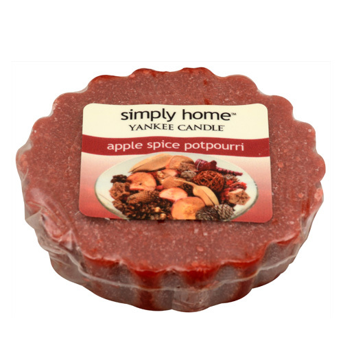 Yankee Candle Rozpustná svíčka do aroma lampy Apple Spice Potpourri 22 g