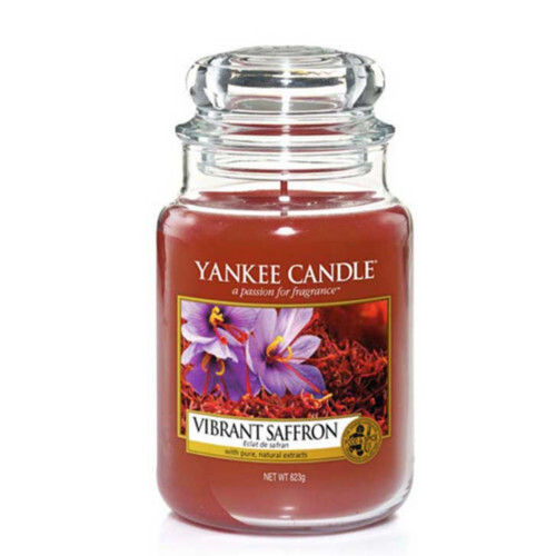 Yankee Candle Vonná svíčka velká Živoucí šafrán (Vibrant Saffron) 623 g
