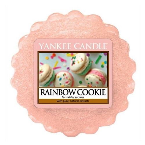 Yankee Candle Vonný vosk do aromalampy Duhové makronky (Rainbow Cookie) 22 g