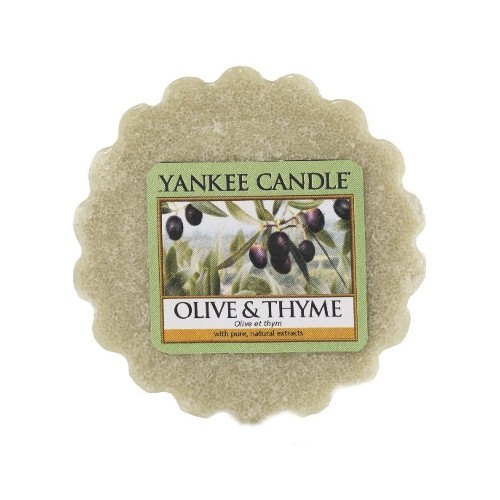 Yankee Candle Vonný vosk do aromalampy Olivy a tymián (Olive & Thyme) 22 g
