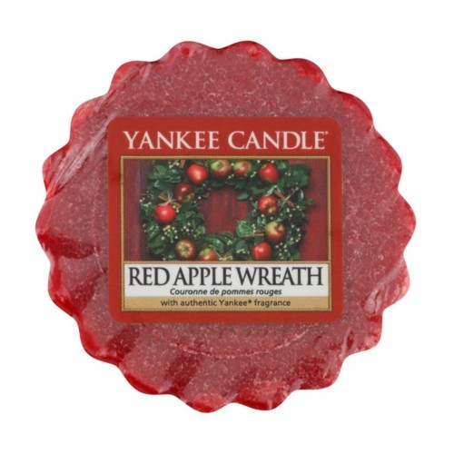 Yankee Candle Vonný vosk do aromalampy Věnec z červených jablíček (Red Apple Wreath) 22 g