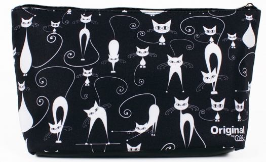 Albi Cestovní kosmetická taška s kočkami