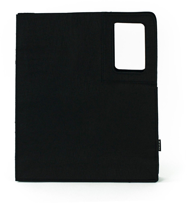 Art of Polo Dámské filcové MAXI psaníčko Business Clutch Black - černá tr15119.3