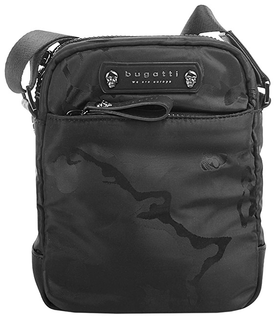 Bugatti Pánská crossbody taška Camo 49380001 Black Bugatti