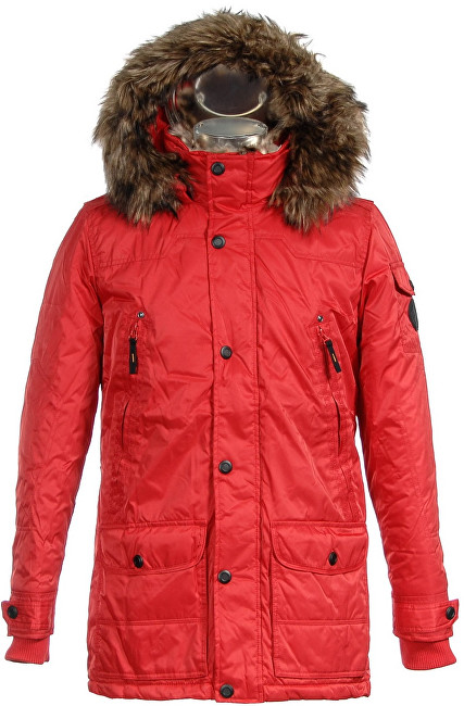 Biston-Splendid Pánská červená bunda 36201036.030 L