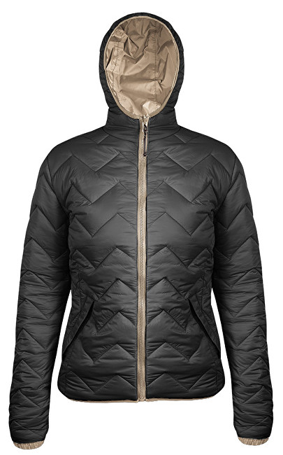 Brekka Dámská oboustranná zimní bunda Double Way Jacket Woman BRFW2094-BLK S