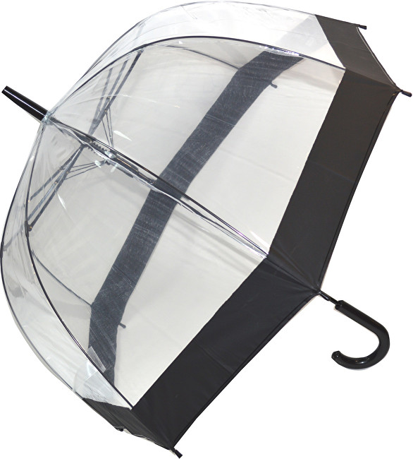 Blooming Brollies Dámský průhledný holový deštník Clear Domes EDSCDB