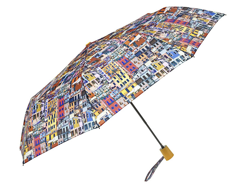 Blooming Brollies Dámský skládací deštník Perletti The Houses 25810A
