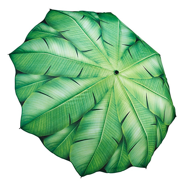 Blooming Brollies Dámský skládací plně automatický deštník Banana Leaf GFFBL