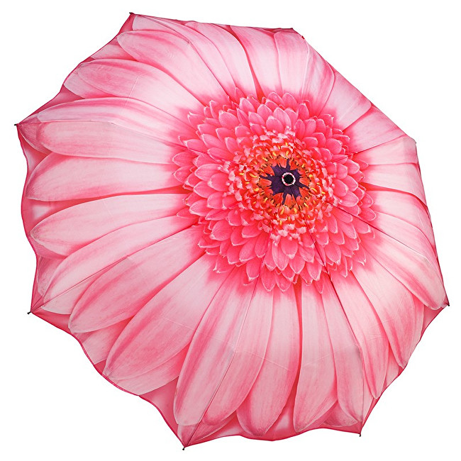 Blooming Brollies Dámský skládací plně automatický deštník Pink Daisy GFFPID