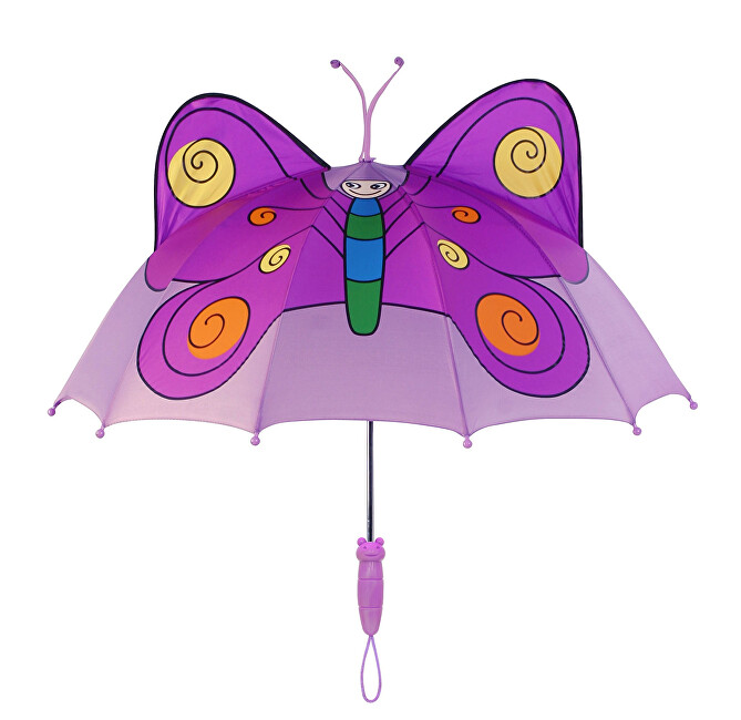 Blooming Brollies Dětský holový deštník Kidorable Butterfly U0100BY Blooming Brollies