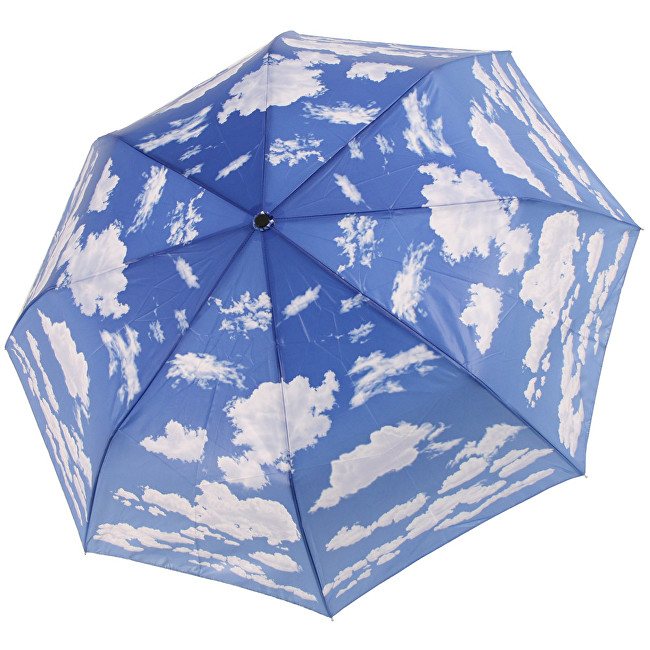 Blooming Brollies Skládací plně automatický deštník Galleria Galleria Clouds GMFCLO