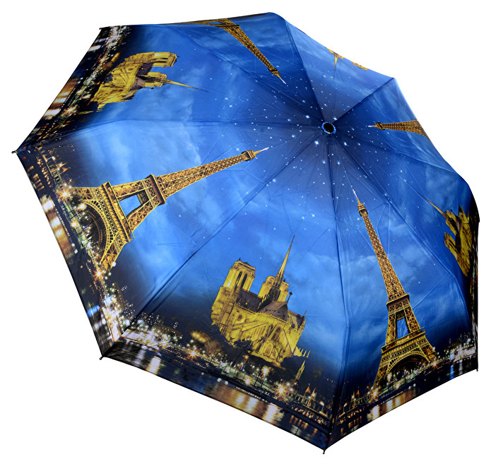 Blooming Brollies Skládací plně automatický deštník Galleria Paris City of Lights GCFPL