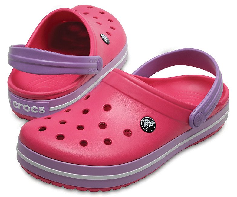 Crocs Pantofle Crocband Paradise Pink/Iris 11016-6OC 37-38