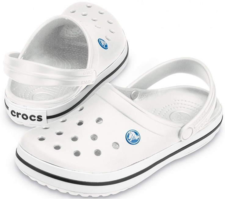 Crocs Pantofle Crocband White 11016-100 46-47