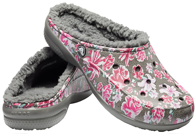 Crocs Pantofle Women`s Freesail Graphic Fuzz Lined Clog 203762-97M 36-37