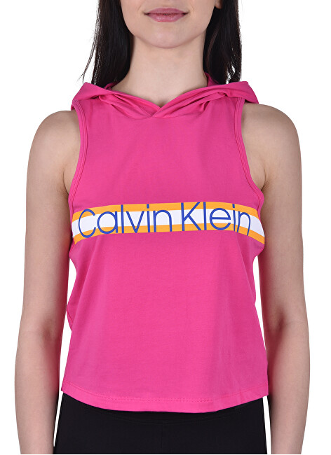 Calvin Klein Dámská mikina Sleeveless Hodie QS6235E-TZX Thrill M