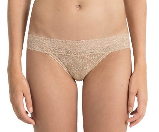 Calvin Klein Dámské kalhotky Bare Lace Bikini QD3620E-20N Lace M