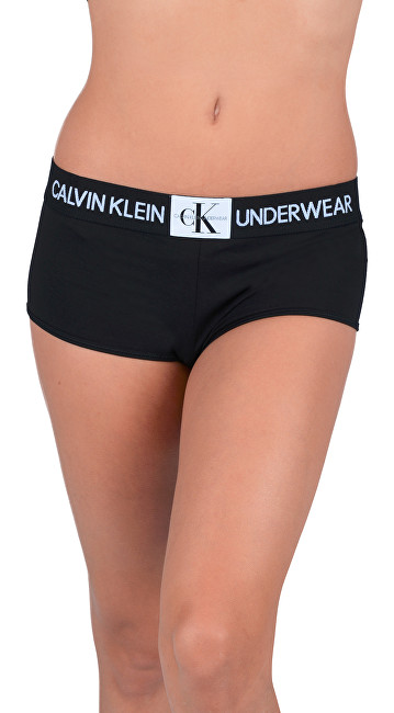 Calvin Klein Dámské kalhotky Boyshort Black QF4922E-001 S