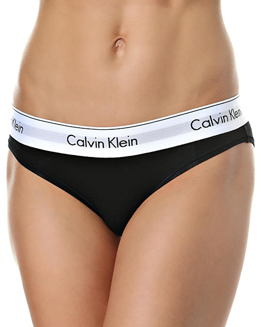 Calvin Klein Dámské kalhotky F3787E-001 Black M