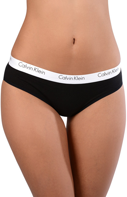 Calvin Klein Dámské kalhotky QF1369E-001 Cheekini Black M
