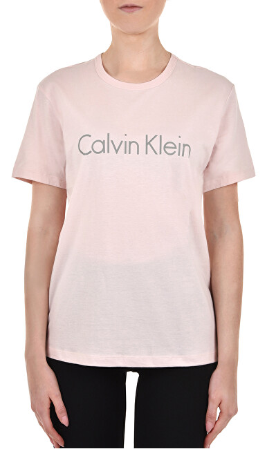 Calvin Klein Dámské triko S/S Crew Neck Nymphs Thigh QS6105E 2NT S