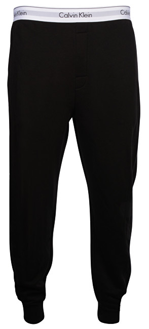 Calvin Klein Pánské kalhoty Modern Cotton Stretch Lounge Jogger NM1356E-001 Black M